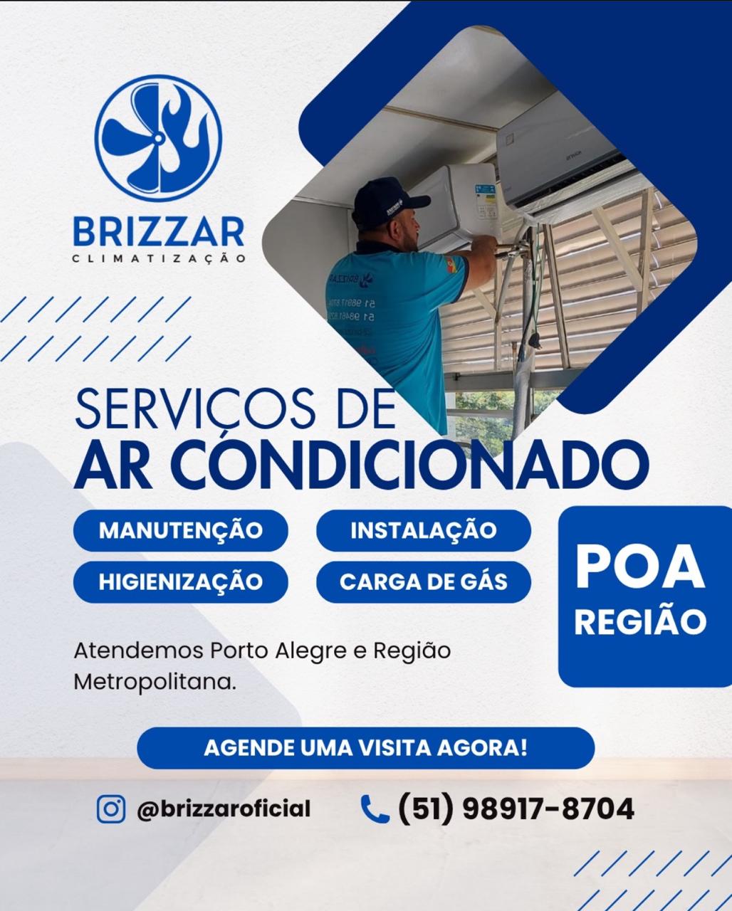 Brizzar — serviços de ar-condicionado em Porto Alegre